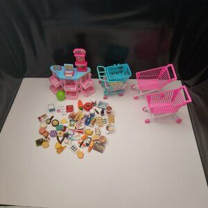 Doll accessories supermarket